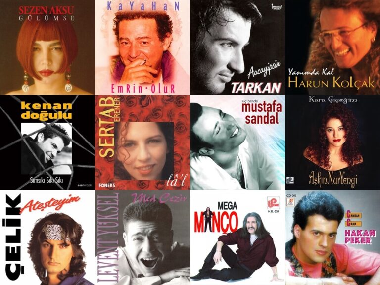 90’ların En Çok Satan Türkçe Pop Albümleri